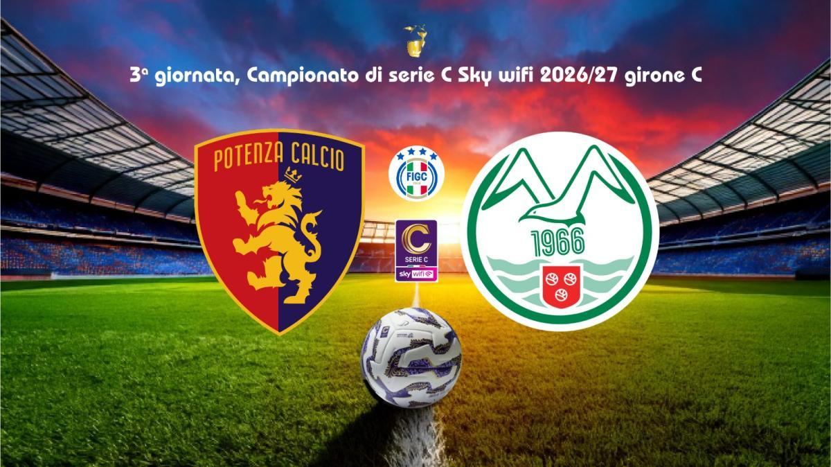 POTENZA-MONOPOLI, le formazioni ufficiali