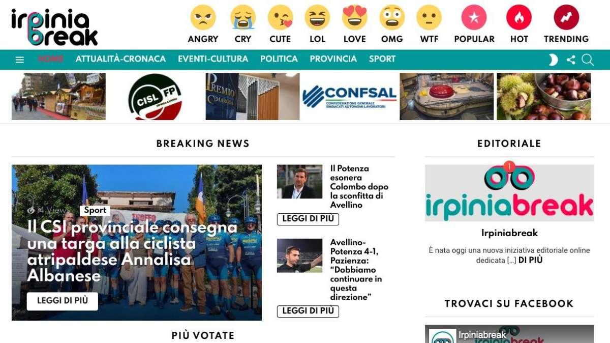 Nasce Irpiniabreak, la nuova proposta editoriale di Antonio Vistocco