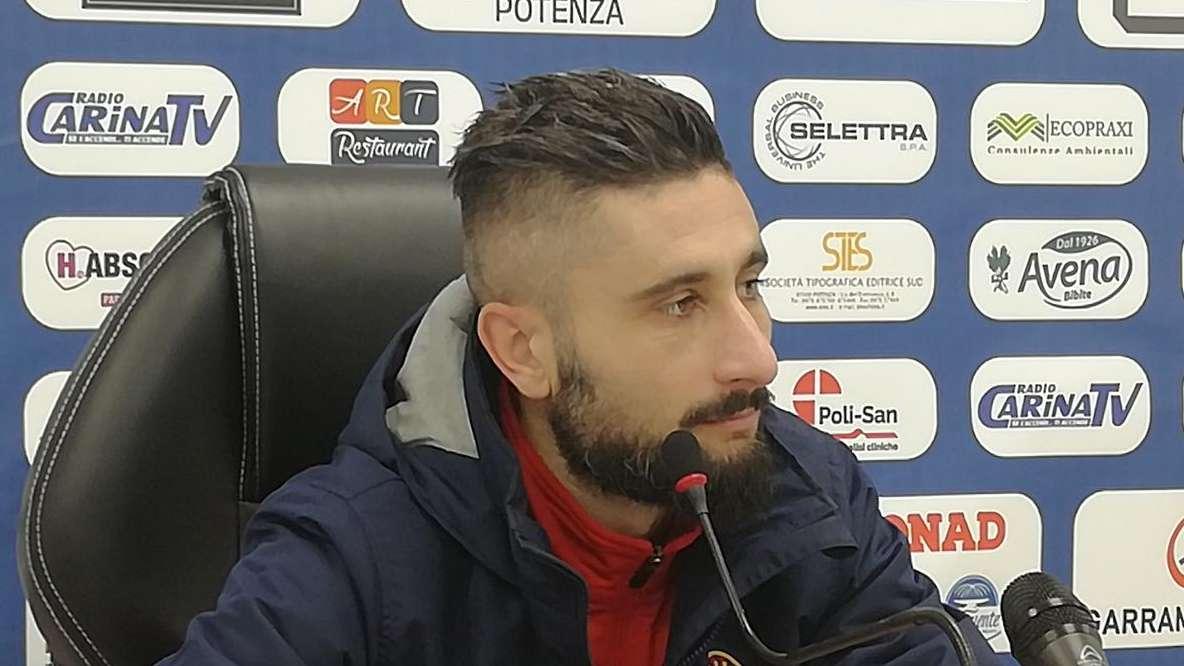 AZ Picerno, Francesco Dettori: "Mi ha spinto a sposare il progetto la voglia della società ad avermi a tutti i costi, per me a 37 anni è importante"