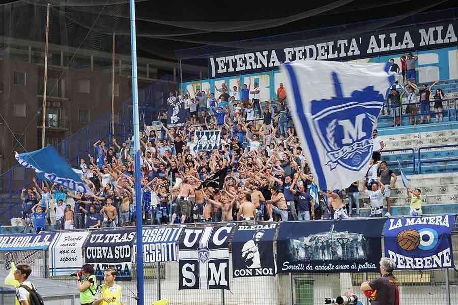 Ecco quanti saranno i tifosi del Matera presenti a Potenza per il derby...