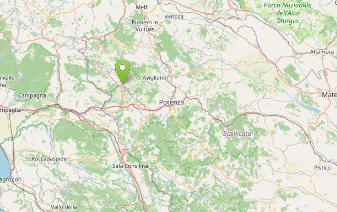 In mattinata scossa di terremoto nel potentino
