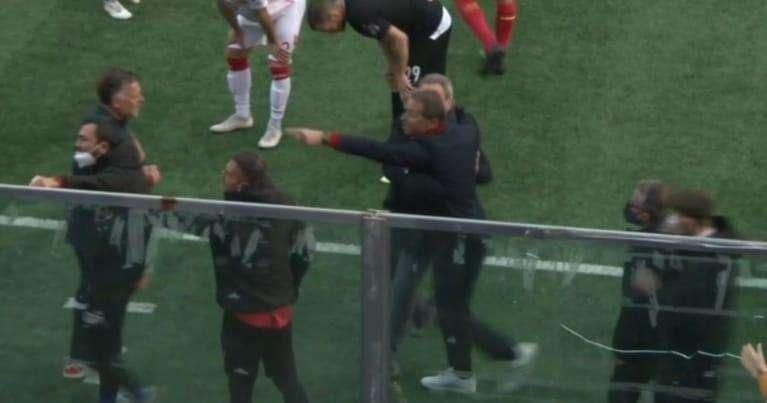 Alta tensione al termine di Turris-Catania