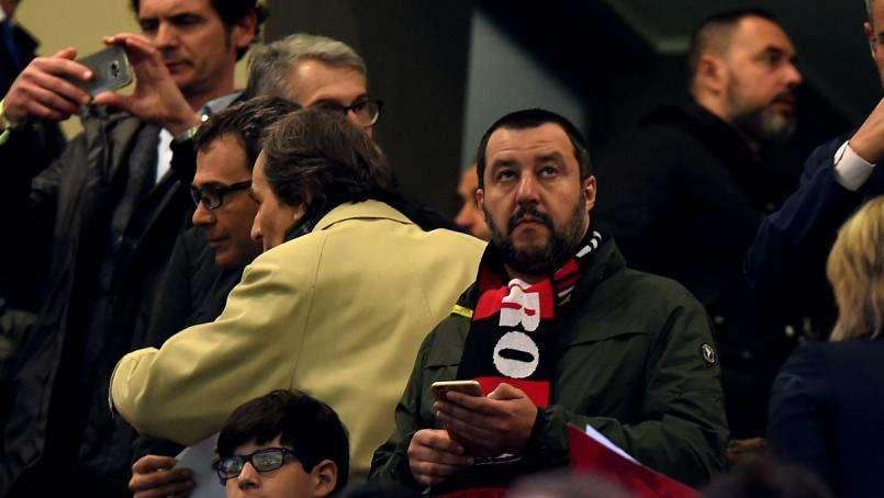 Salvini: "La giustizia sportiva non funziona"