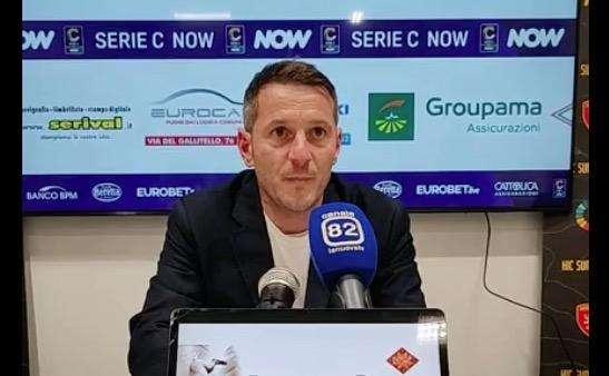 Potenza, mister De Giorgio: "Conquistiamo prima possibile la salvezza poi dovremo imparare a vincere"