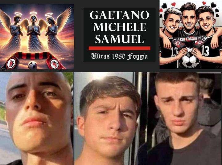 Al funerale dei tre angeli di Foggia era presente anche il Ministro dello Sport Abodi