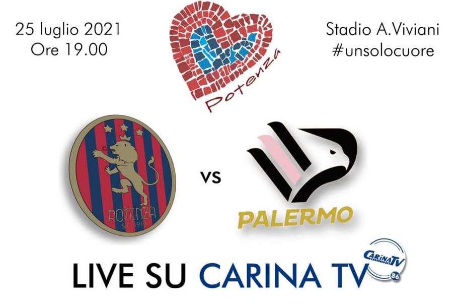 Potenza - Palermo in diretta su Carina TV
