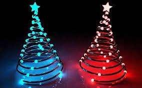 Sarà un Natale tutto a tinte rosso-blù.