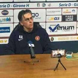 La conferenza stampa di mister Ragno in vista del San Severo.