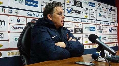 Potenza-Sarnese: la conferenza stampa del mister Nicola Ragno