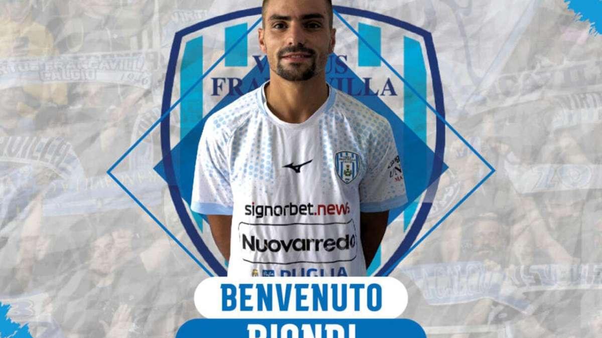 È ancora tempo di mercato... per la Virtus Francavilla c'è Kevin Biondi