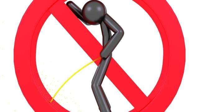 Più lunga è la pipì...più lunga è la squalifica!
