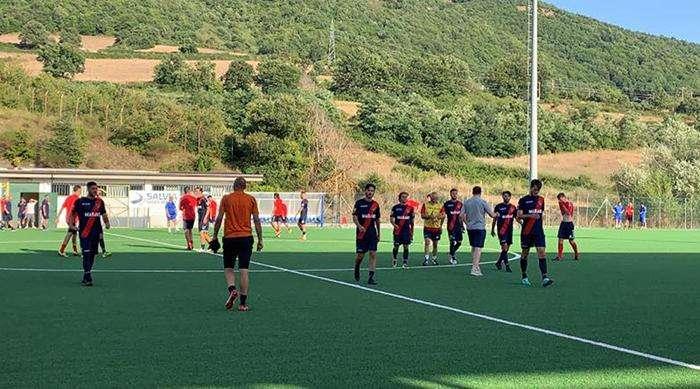 Picerno, sei reti nell'allenamento congiunto con l'Afragolese