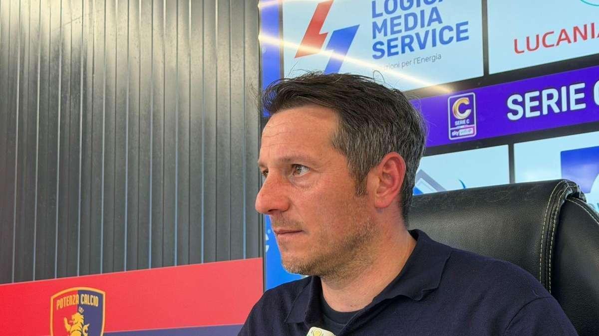 Anche l'allenatore del Potenza De Giorgio ha visto Picerno-Trapani, ecco perchè