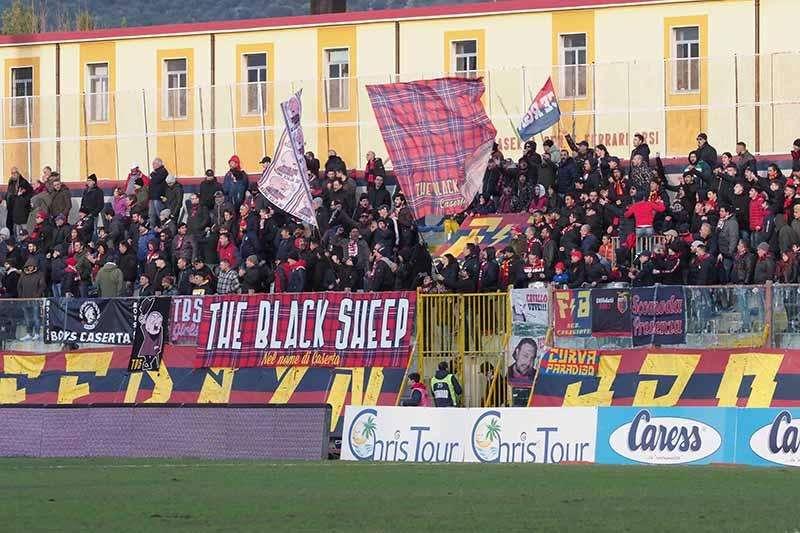 Lo stadio "Pinto" di Caserta torna agibile in tutti i suoi settori