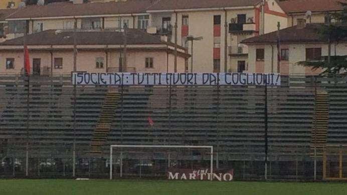 Caos Potenza: la squadra non si allena. E' contestazione.
