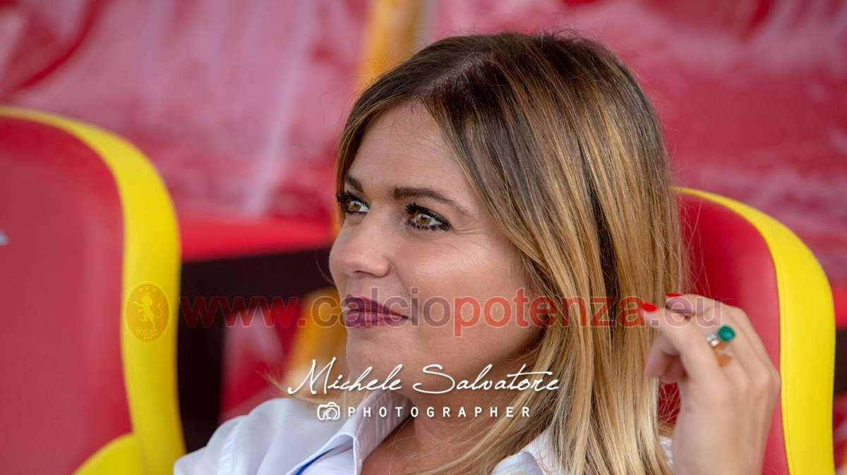 Primi addii in casa Potenza, ecco il saluto alla piazza della Responsabile Marketing Valentina Rubinetti