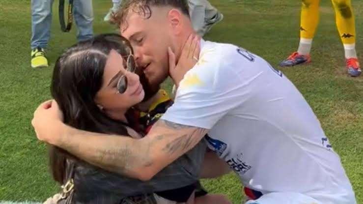 La proposta di matrimonio in campo dell'ex Potenza Candellori... e Greta dice di si!