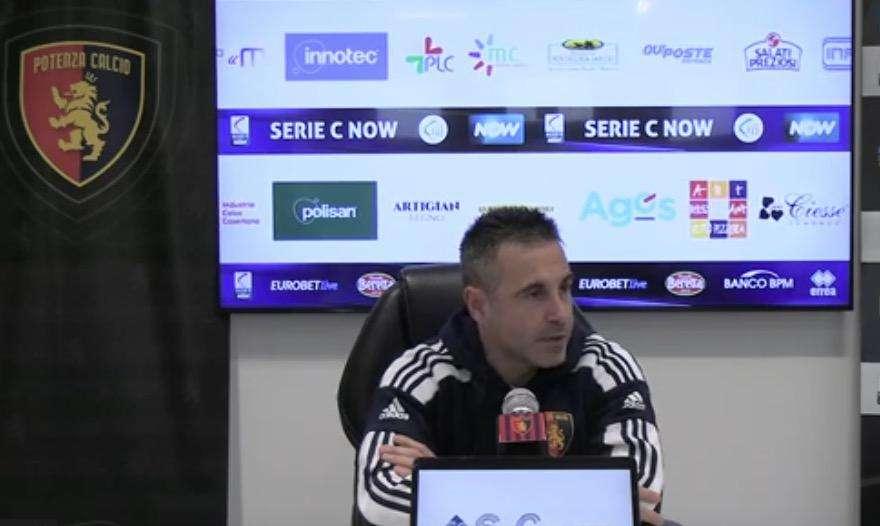 Potenza, mister Marchionni: "Andiamo ad affrontare una Monopoli forte ma il Potenza deve fare la sua partita"