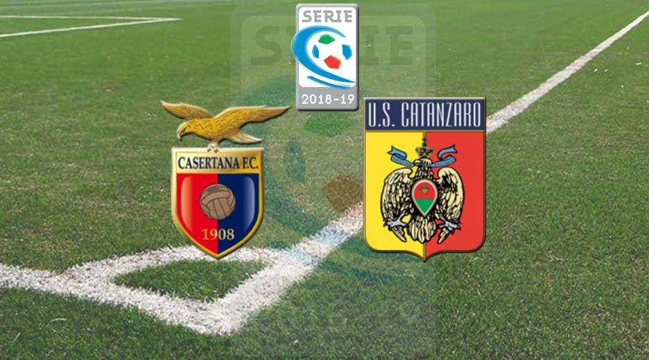 Il tabellino di... Casertana-Catanzaro: 2-1