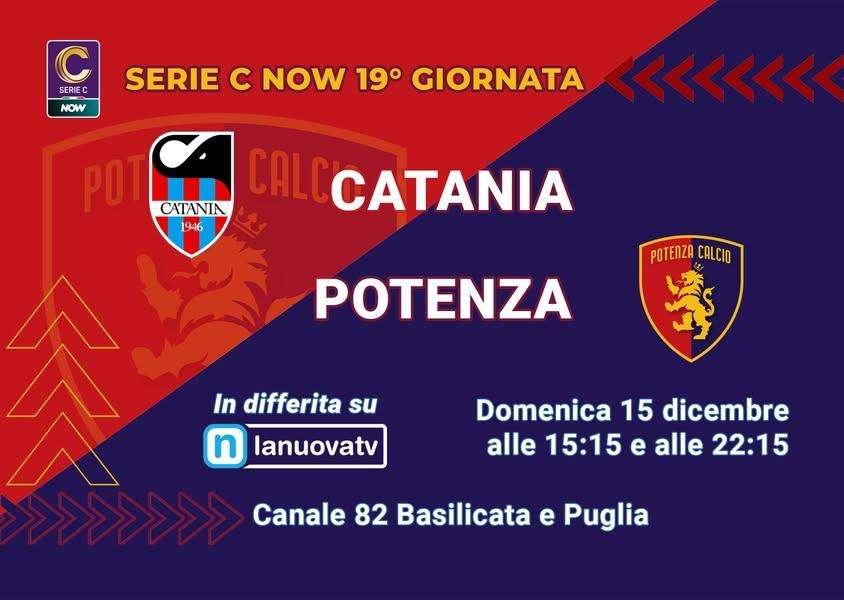Ecco dove e come rivedere l'impresa del Potenza a Catania