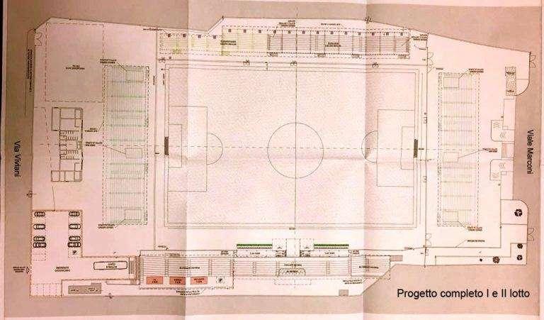Rigenerazione stadio Viviani, approvato il progetto