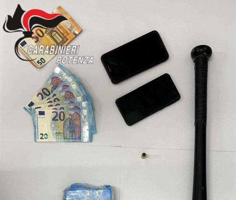 Carabinieri, un arresto per droga. Recuperati e sequestrati 275 grammi circa di cocaina