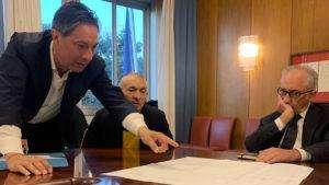 La Casertana presenta il suo nuovo stadio.