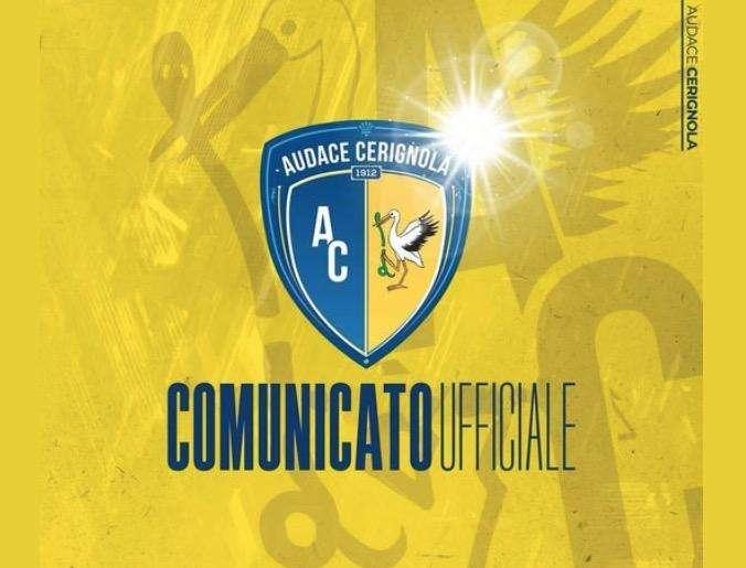 L'Audace Cerignola esonera mister Tisci