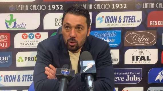 Di Donato allenatore Latina: "Contro il Potenza abbiamo giocato bene solo venti minuti poi siamo spariti"