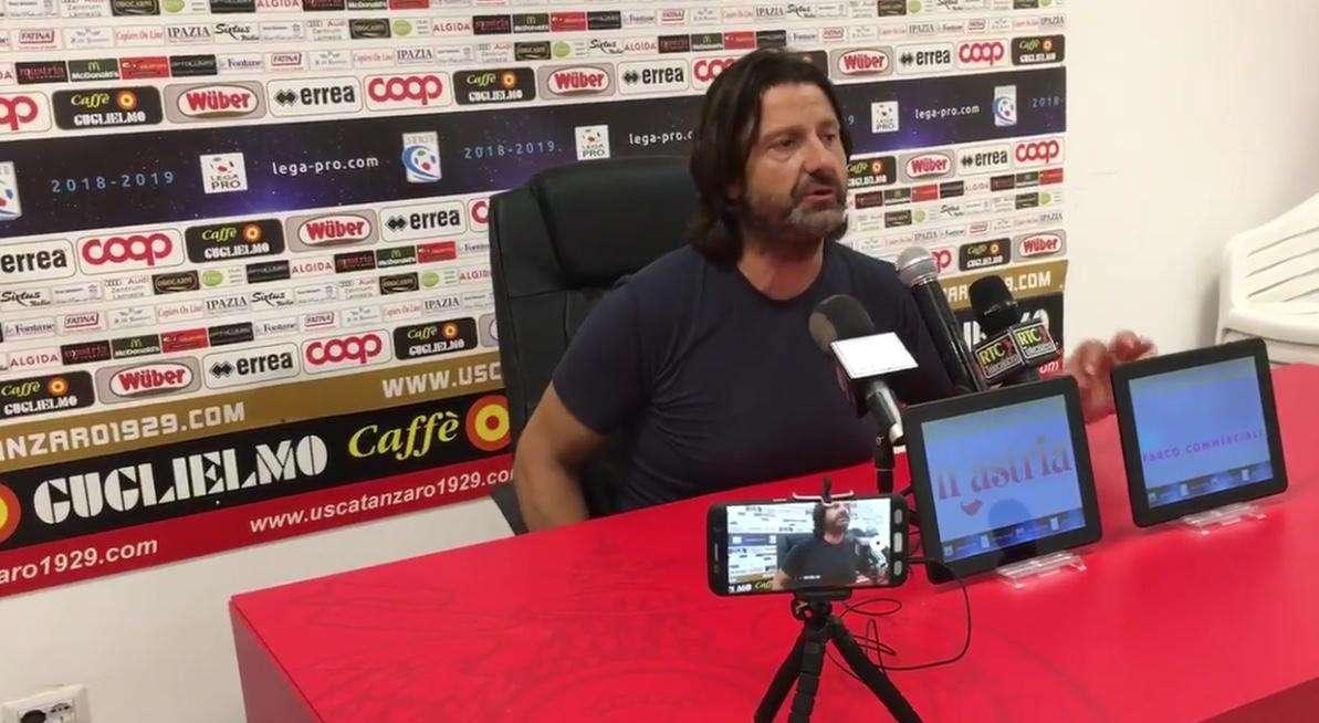 Caiata, la gara, il campionato e i problemi del calcio... la conferenza stampa post partita