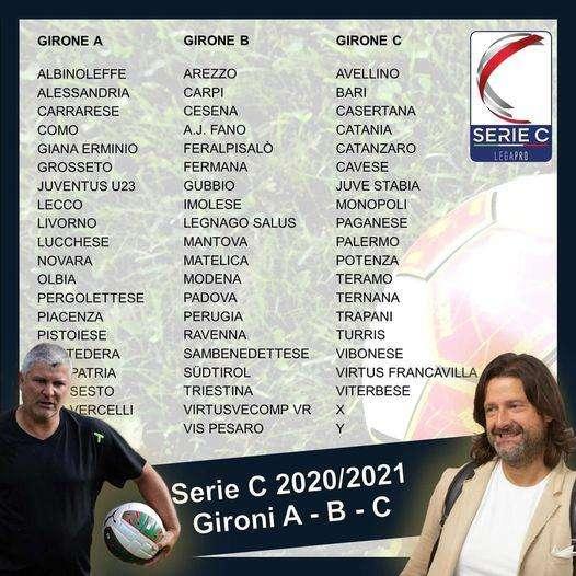 Sorteggio calendari, il Potenza con il presidente Caiata e mister Somma rappresenterà il Girone C