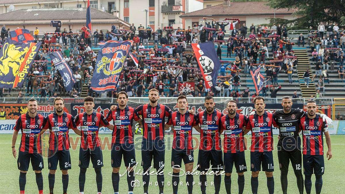 Il Potenza domani contro la Paganese potrebbe partire con il modulo 3-5-2