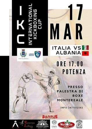 Domenica la grande Kickboxing scende in campo a Potenza con la sfida Juniores tra Italia Albania 