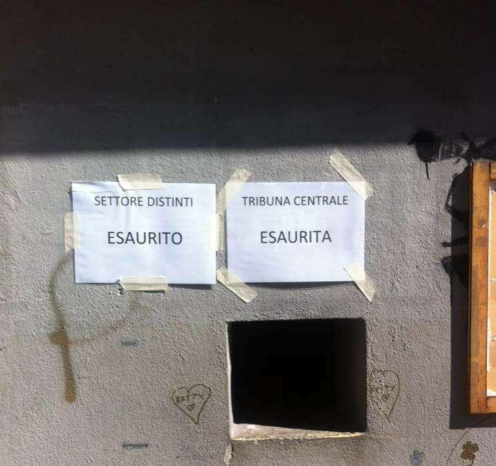 "Sold out" assicurato...