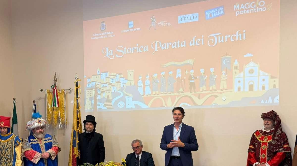 Potenza, presentata la Storica Parata dei Turchi 2026
