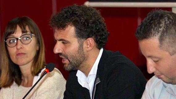 Il presidente Carmine D'Anzi