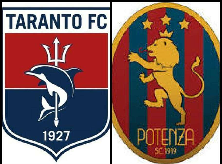 FORMAZIONI UFFICIALI TARANTO-POTENZA...
