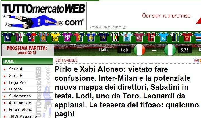 Tuttopotenza.com approda nel parterre nazionale di "Tuttomercatoweb".