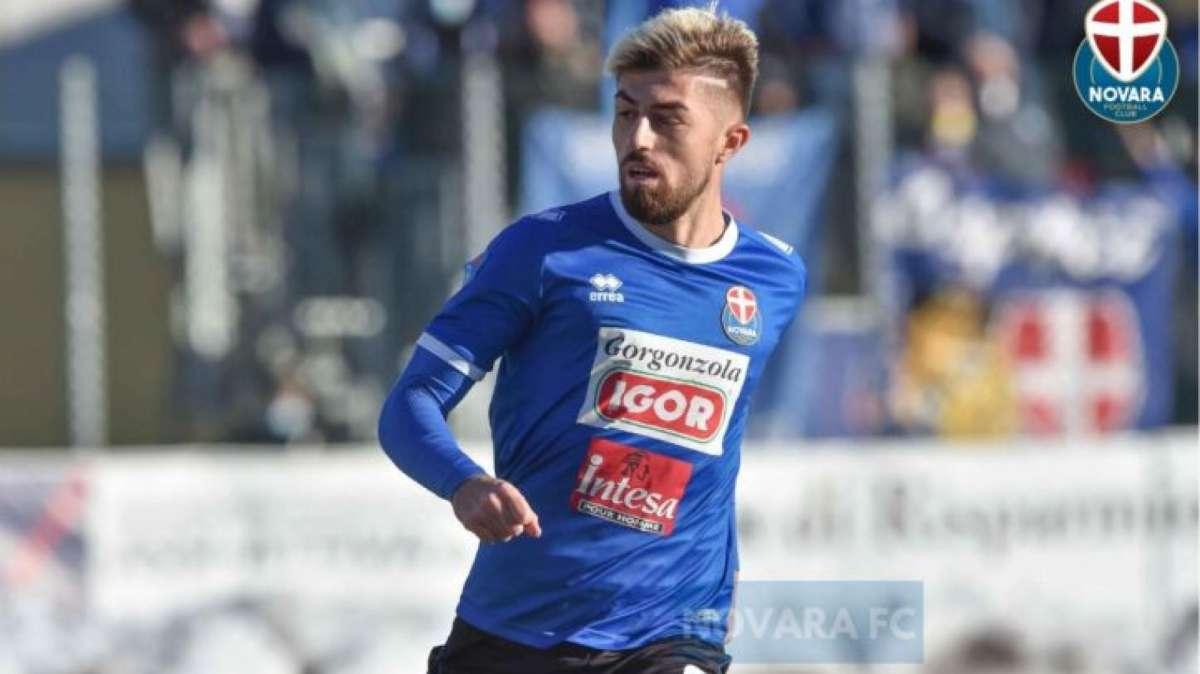 Foggia, l'attaccante albanese Vuthaj torna al Novara