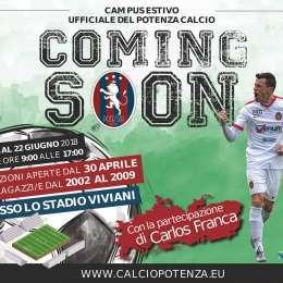 Tutte le info sul Summer Camp del Potenza... sotto lo sguardo di França...