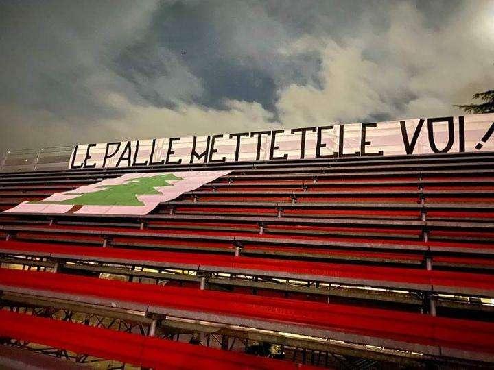 La Curva Ovest chiede il massimo impegno a squadra e dirigenza