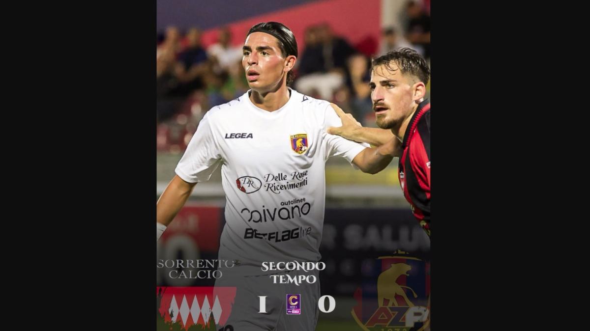 4 su 4! Sorrento-Picerno 1-0: Cargnelutti gela il Picerno ed è solitario in vetta