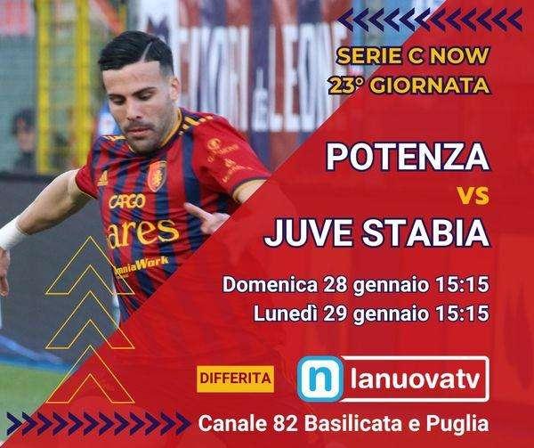 Ecco come e quando si può rivedere in tv la partita tra Potenza e Juve Stabia