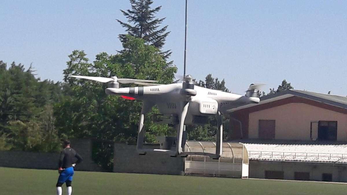 Picerno, Arleo come Sarri: spunta il drone.