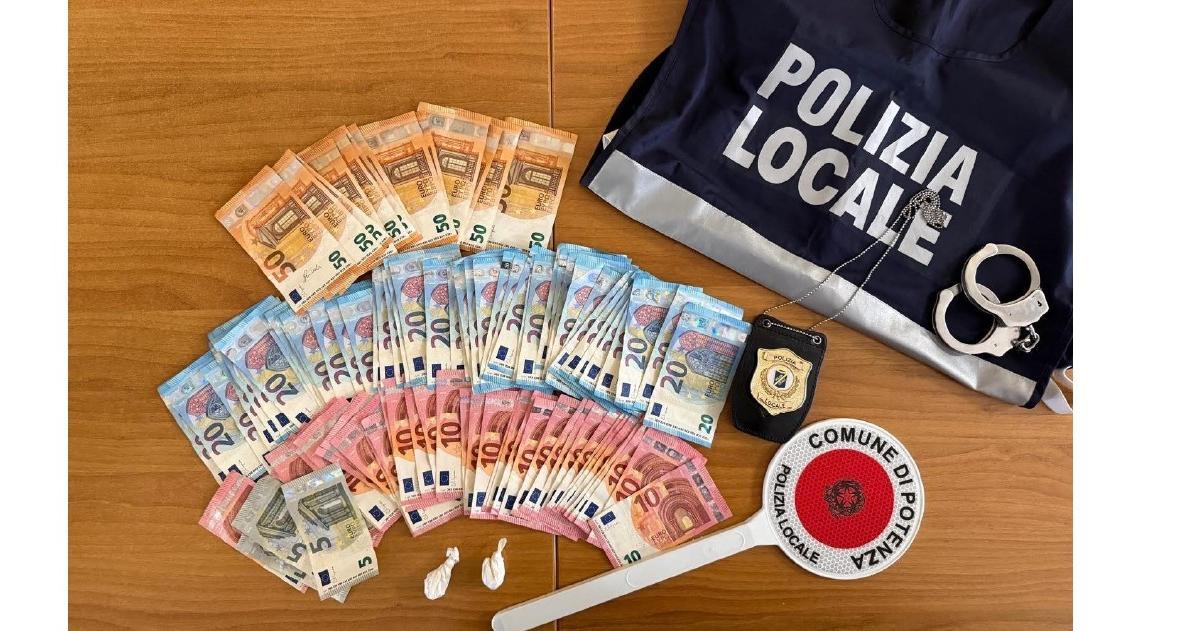 Blitz antidroga della Polizia Locale nel centro storico di Potenza
