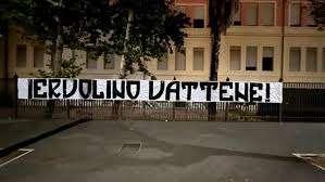 Salernitana, è partita la contestazione dei tifosi contro il presidente Iervolino