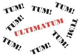 L'ULTIMATUM...