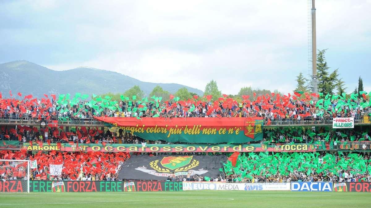 Ternana-Potenza, le formazioni ufficiali