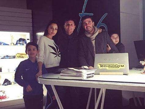 Bagno di folla per Javier Zanetti a Lagonegro...