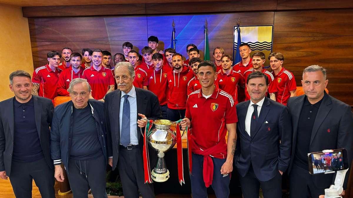 Il Presidente della Regione Vito Bardi riceve il Potenza